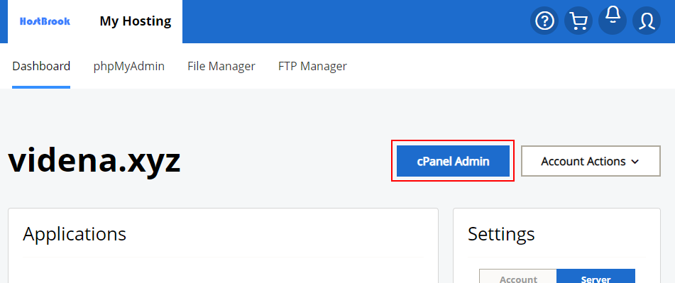 Manage cPanel emails