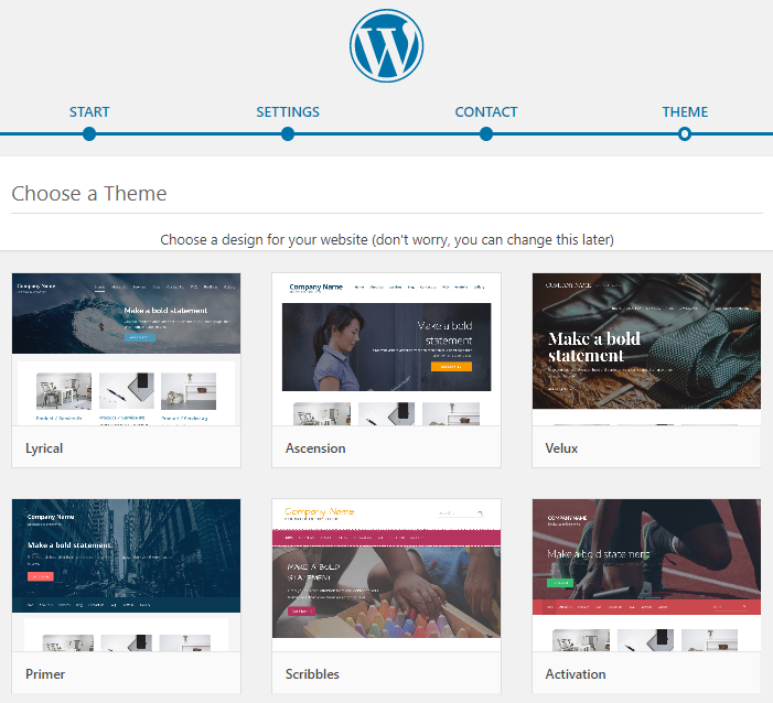 Step-by-step guide how to create WordPress website