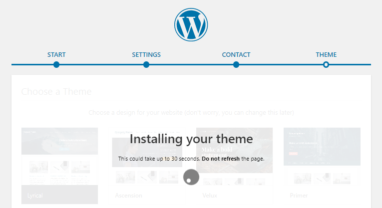 Step-by-step guide how to create WordPress website