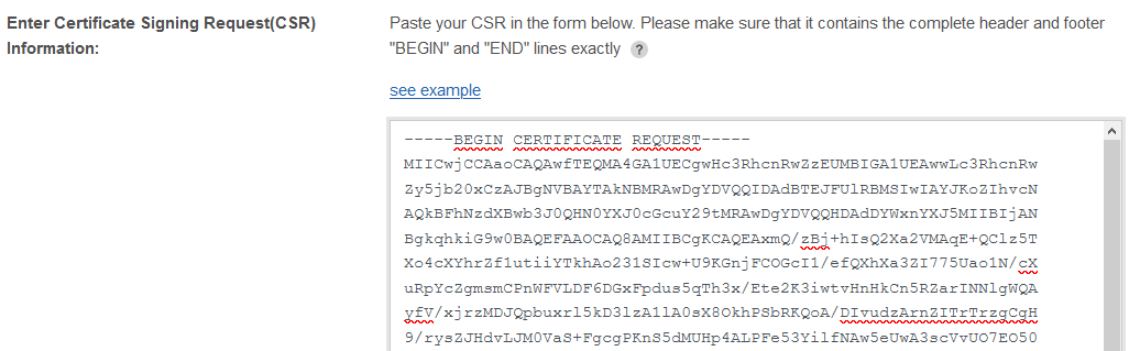 SSL Certificate installation