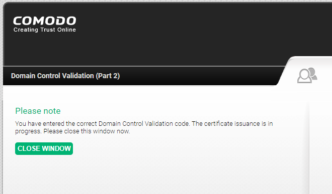 SSL Certificate installation